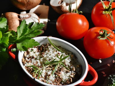 Recept na houbové rizoto s kuřecím masem