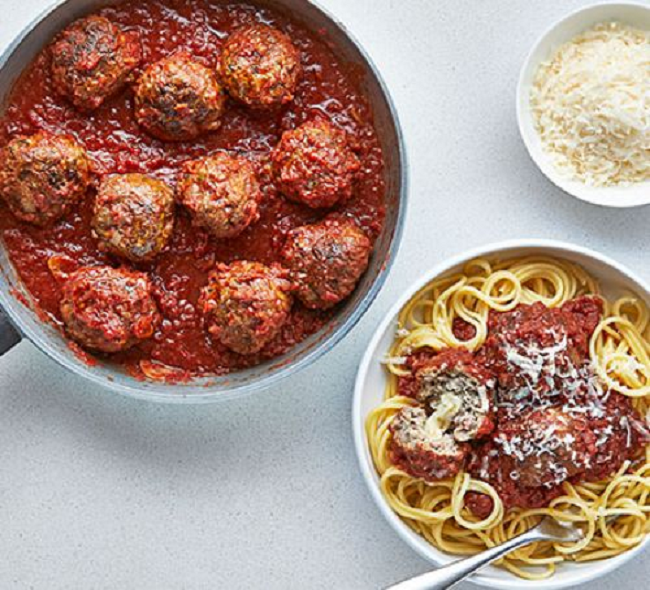 Recept na špagety s masovými koulemi
