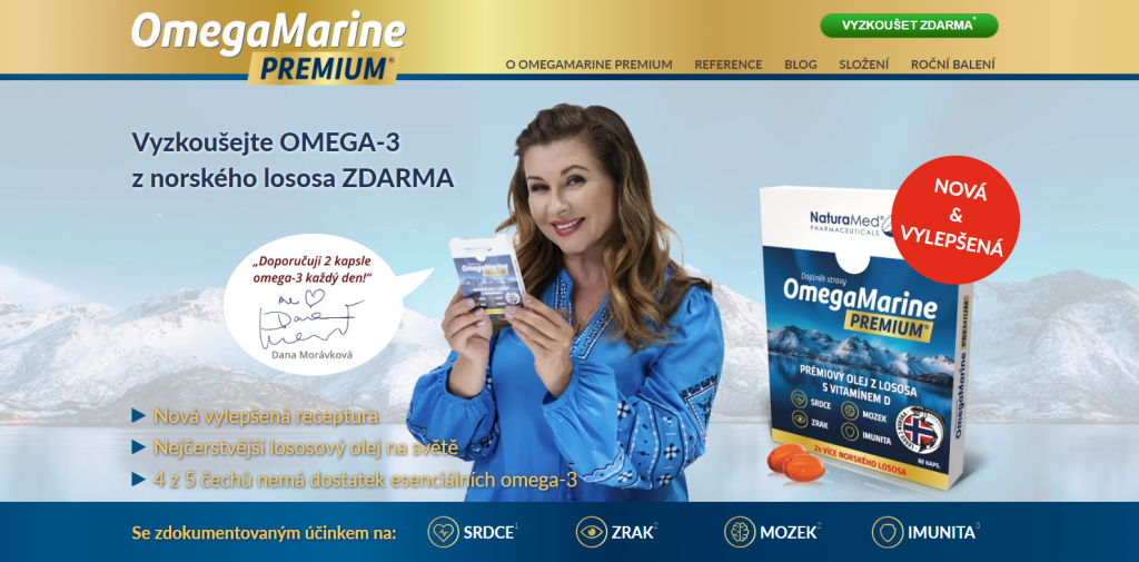 omegamarine premium recenze