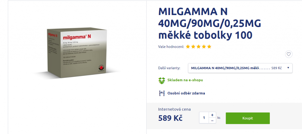 milgamma recenze