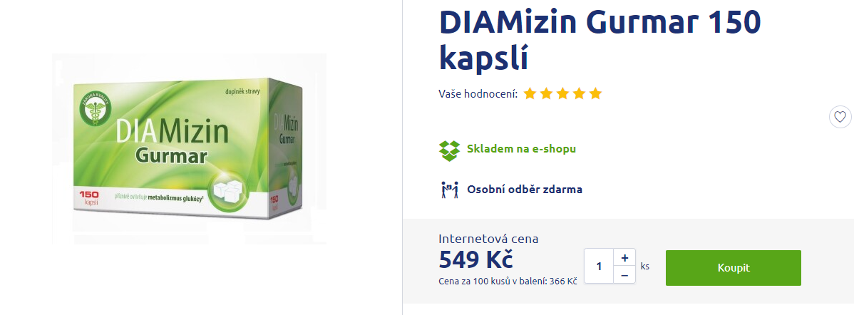 diamizin gurmar recenze