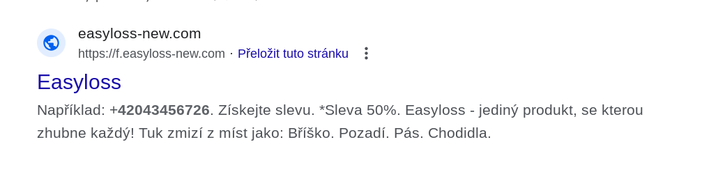 absurdní cena a další potíže