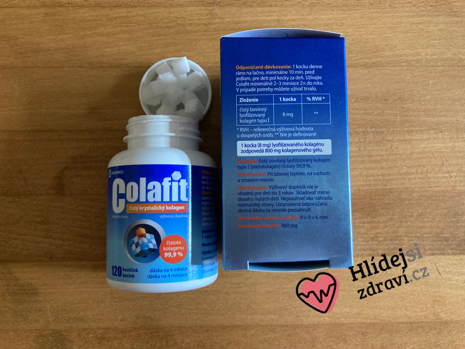 Colafit [recenze]: Mají tyto malé kostičky hodně kolagenu ...