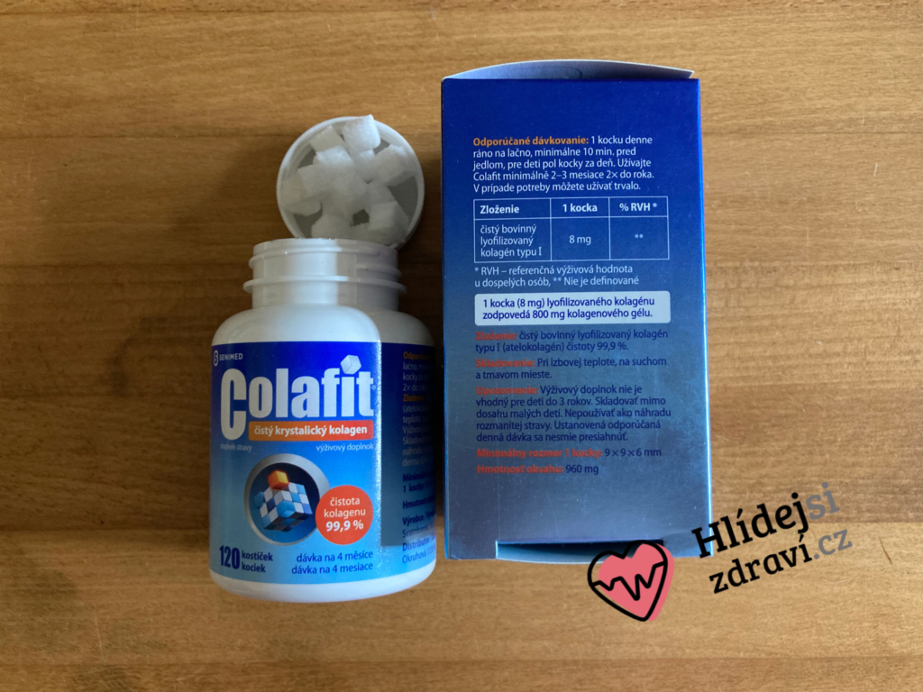 Colafit [recenze]: Mají tyto malé kostičky hodně kolagenu?