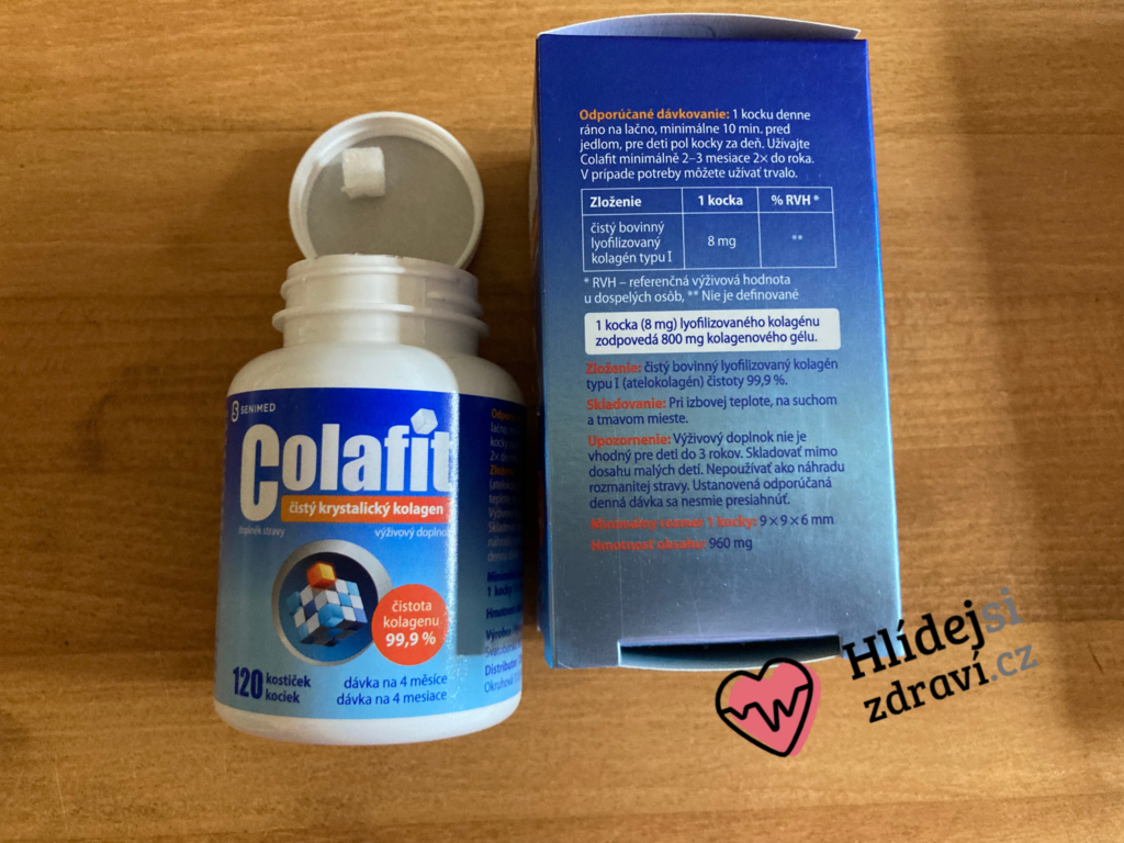 Colafit [recenze]: Mají tyto malé kostičky hodně kolagenu?