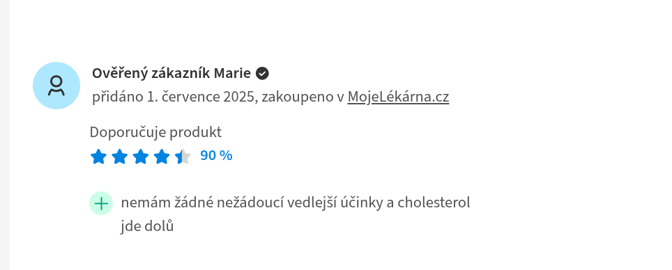 cholestmizin recenze