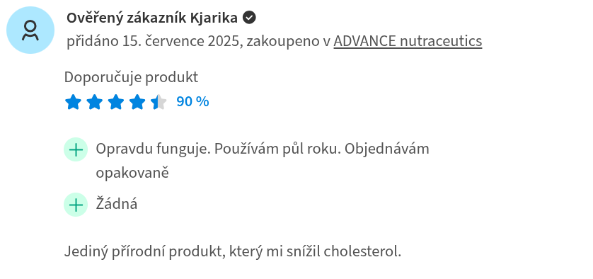 cholesten recenze