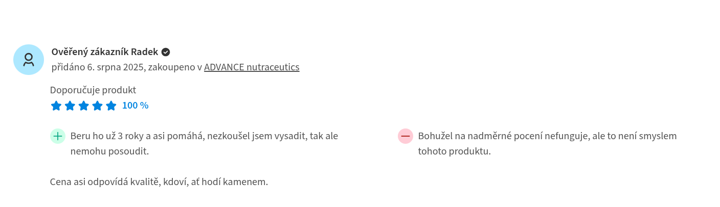 menactive hodnocení