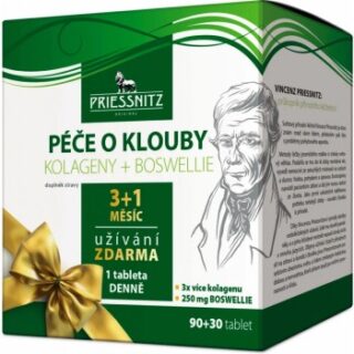 Priessnitz Kolageny + Boswellie péče o klouby