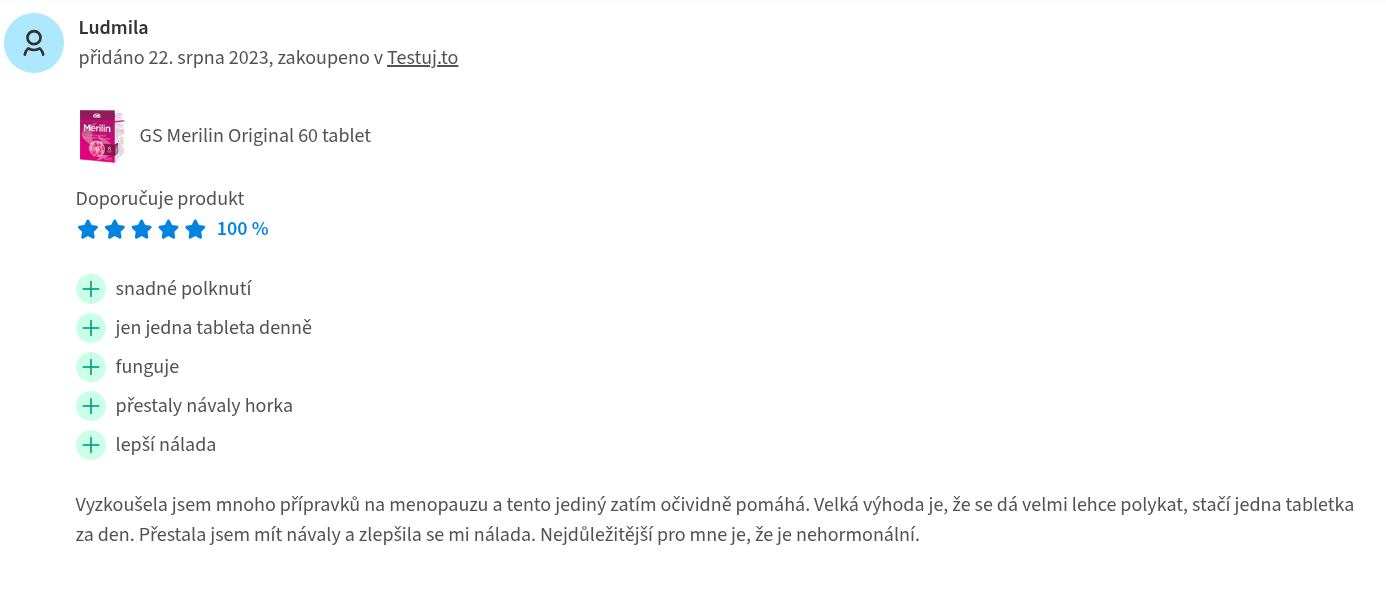 gs merilin recenze